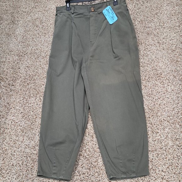 wild fable Pants - 3816 Size 14 Green Barrel Look Wild Fable High Rise Pull On Pants.